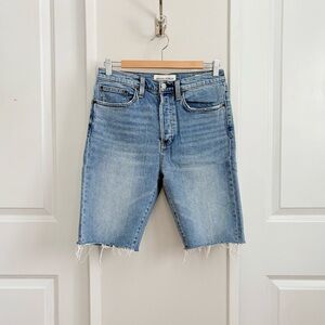 Aritzia DENIM FORUM Jean Shorts | 29 | Light Blue